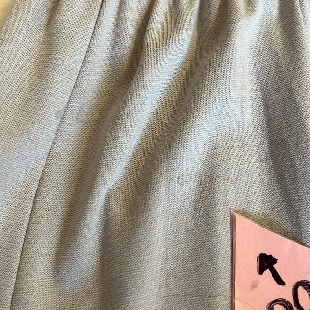LAST PRICE H&M Cream Brown muscle sleeves fit and flare below knee dress size XS - Picture 8 of 12